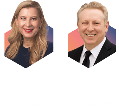 Nicky Senyard, CEO of Fintel Connect, and Ron Shevlin, Chief Research Officer at Cornerstone Advisors, speakers at the bank marketing ROI webinar Nicky Senyard, CEO of Fintel Connect, and Ron Shevlin, Chief Research Officer at Cornerstone Advisors, speakers at the bank marketing ROI webinar
